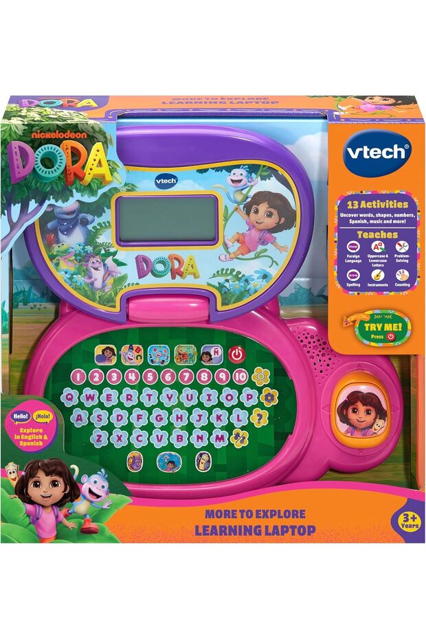 Dora More to Explore Learning Laptop