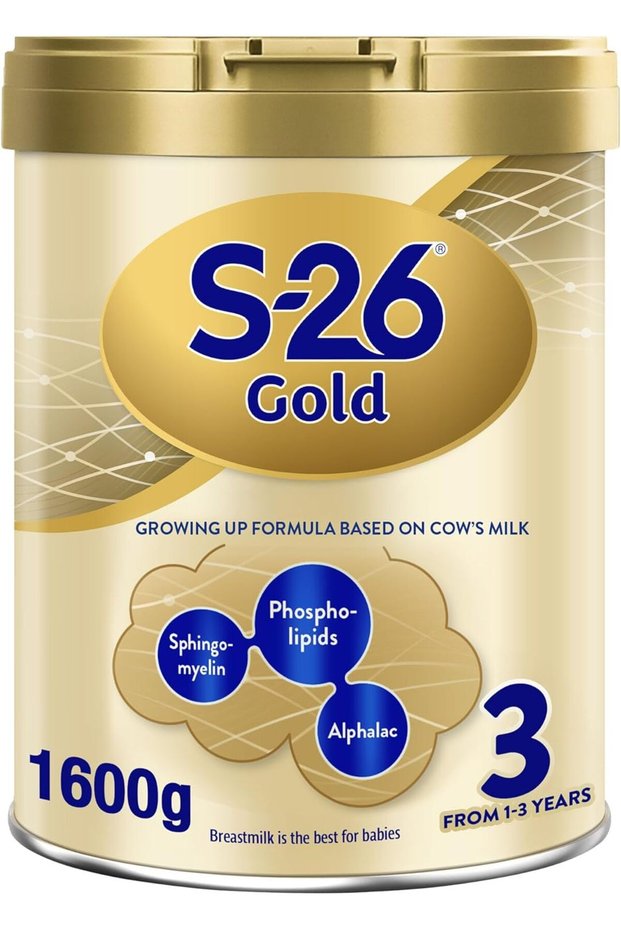 Nestle S26 Gold Stage 3 Growing Up Formula, From 1 to 3 Years, 1.6kg