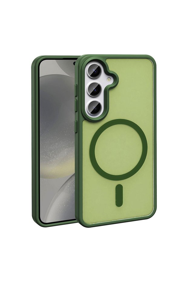Galaxy S26 Plus Case Magsafe Supported Camera Raised Silicone Matte Anti-Fingerprint Shrp