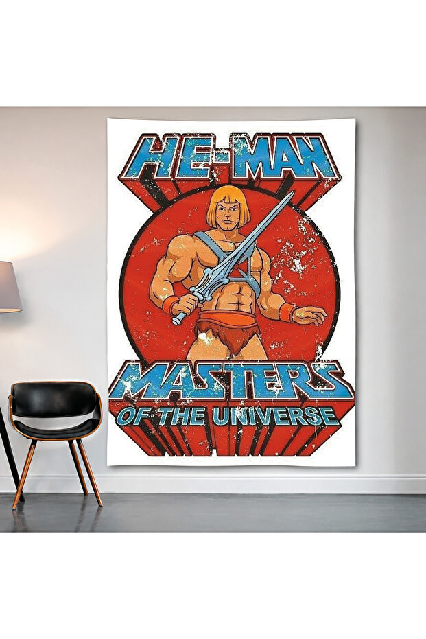 He-Man – Masters of the Universe Wall Covering Wall Tapestry First Quality Satin Fabric Poster