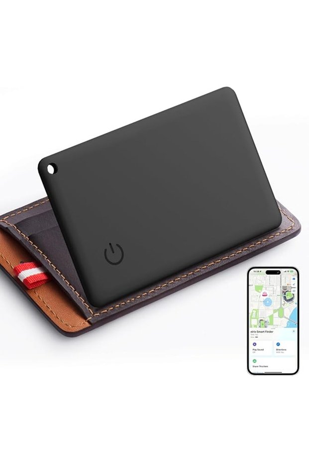 Wallet Finder Card, Rechargeable Item Locator for Wallet, Wallet Finder Card, Works with Apple Find My (iOS Only), Item Finder for Wallet, Luggage