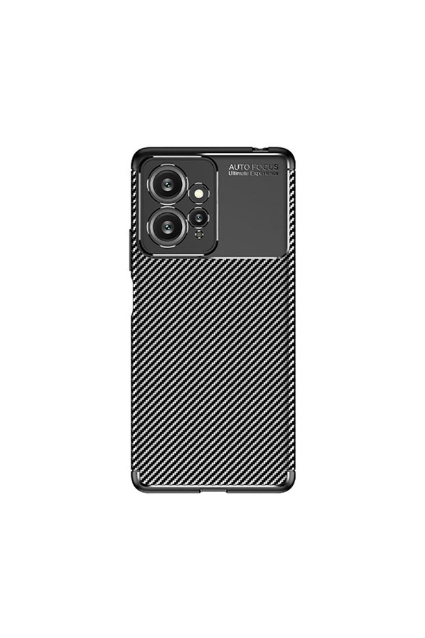 Xiaomi Redmi Note 12 4g Case Carbon Look Silicone with Camera Protection Ultimate Protection Brsa