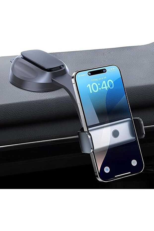 Premium Car Phone Holder with 360° Rotation - Suction Cup Phone Mount