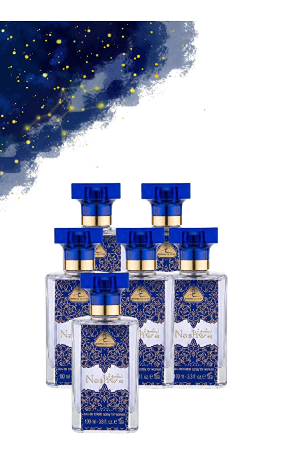 6 قطع من عطر ناشوا 100 مل