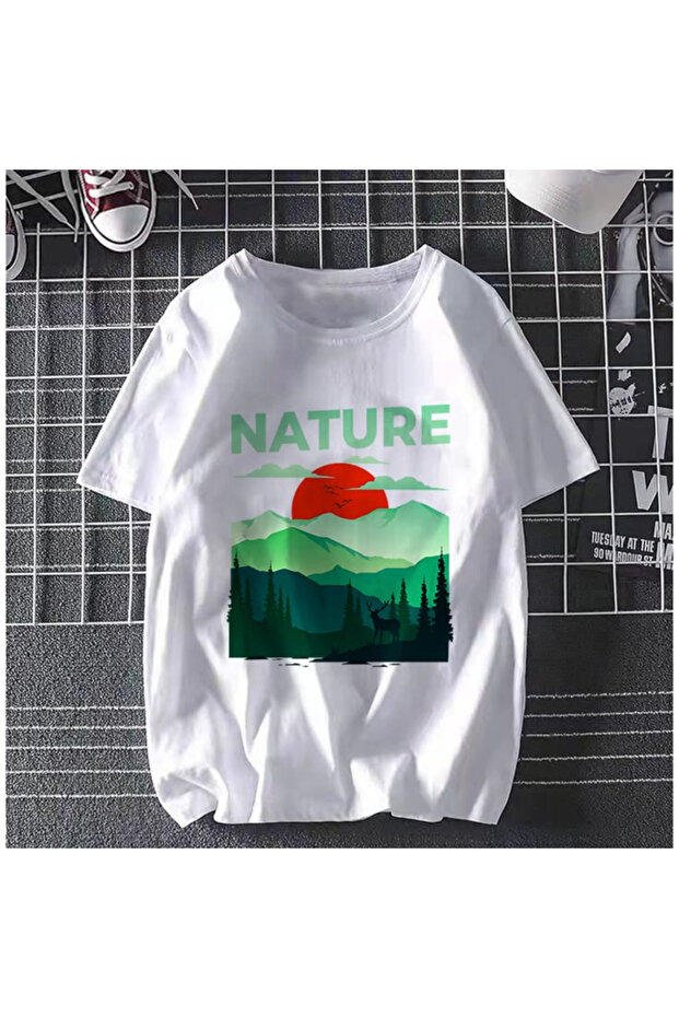 Unisex Printed oversized T-shirt