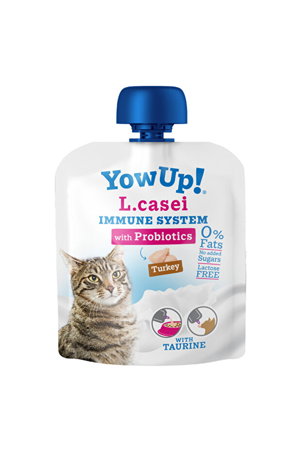 L.Casei Turkey Cat Wet Food Topper For Immune System 85g
