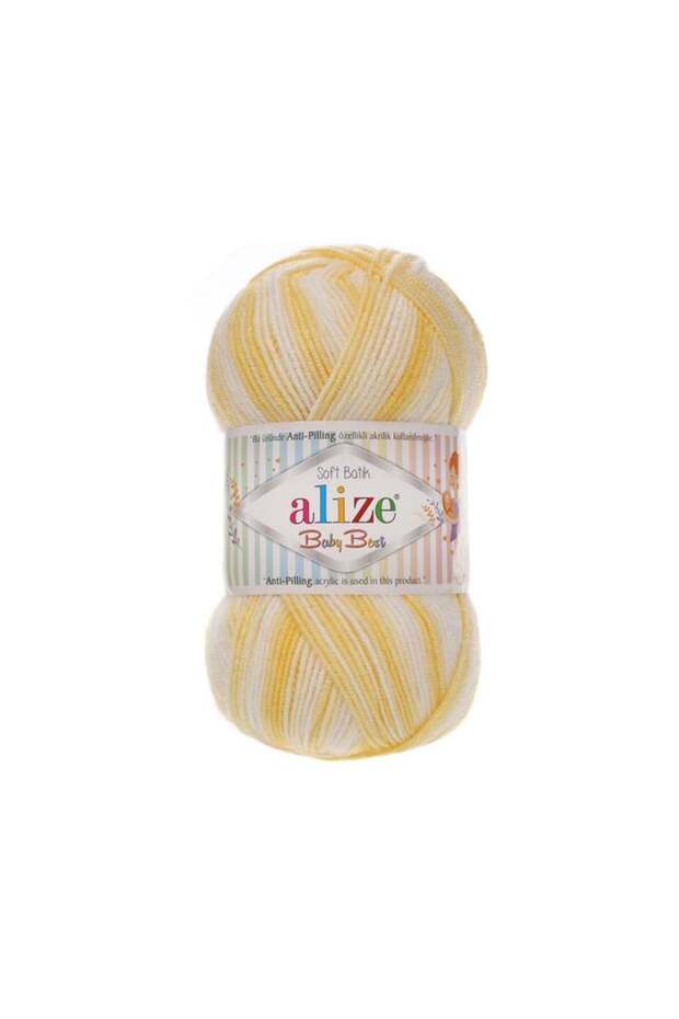 Baby Best Batik 5 Pieces Baby Yarn 10% Bamboo Anti-Pilling 6661