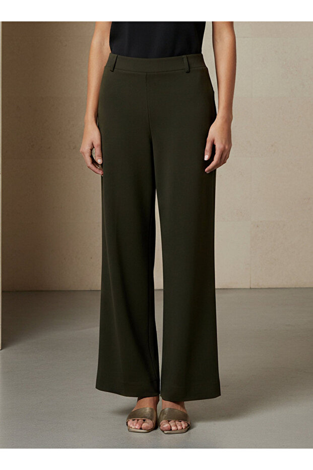 SOLID STRAIGHTLEG PONTE PANT