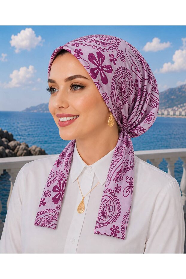 قماش قطني للوشاح والقبعات لا ينزلق