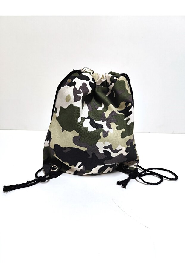 Camouflage Patterned Children's Bag
