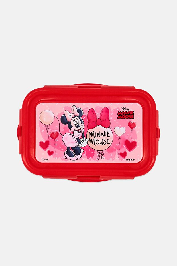 Minnie Mouse Rectangular Lunch Box, Red