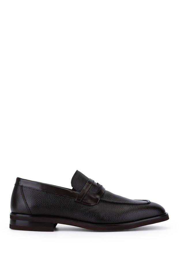 Men's Genuine Leather Brown Classic Shoes