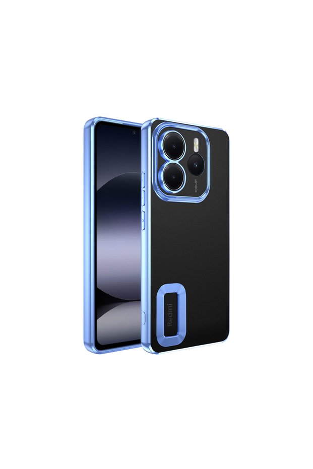 Xiaomi Redmi Note 14 5g Case with Camera Lens Protection, Logo Display, Slim and Lightweight Brsa