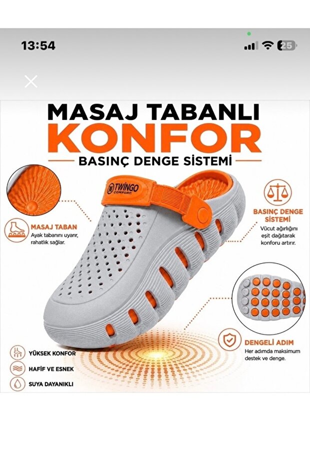 Orthopeak Medical Slippers with Massage Soles