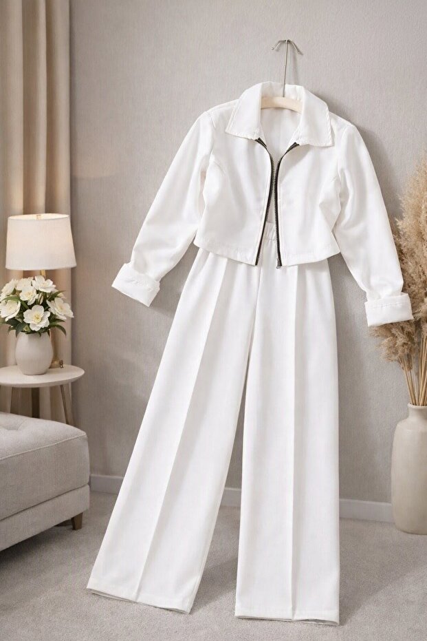 All-Season Wearable 2-Piece Combination Woven Jacket and Pants