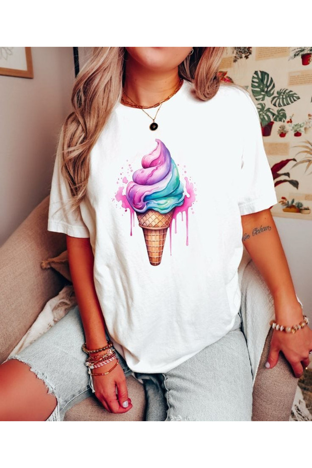 Unisex Printed oversized T-shirt