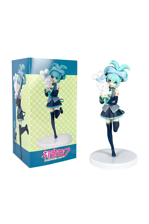 Bandai Miku-With Box New MIKU&TETO Multiple Models Furyu Hatsune Miku Anime MikuTry-iT Figure Action