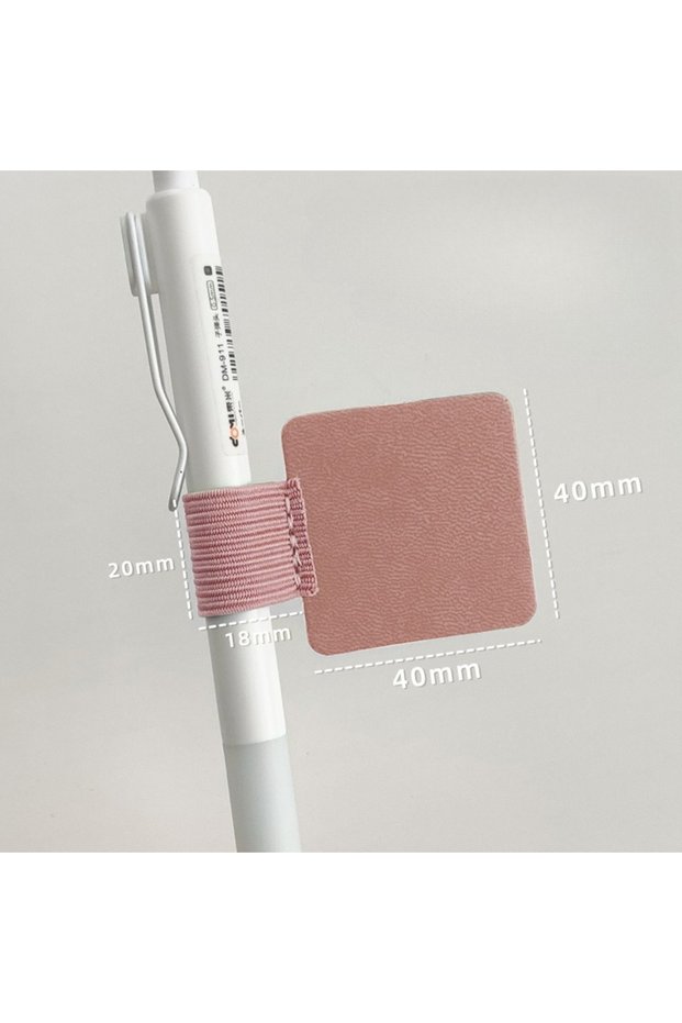 Pink 1/5Pack Elastic Pen Loop Holder for Notebooks Journals Planners - Assorted Colors - Office Scho