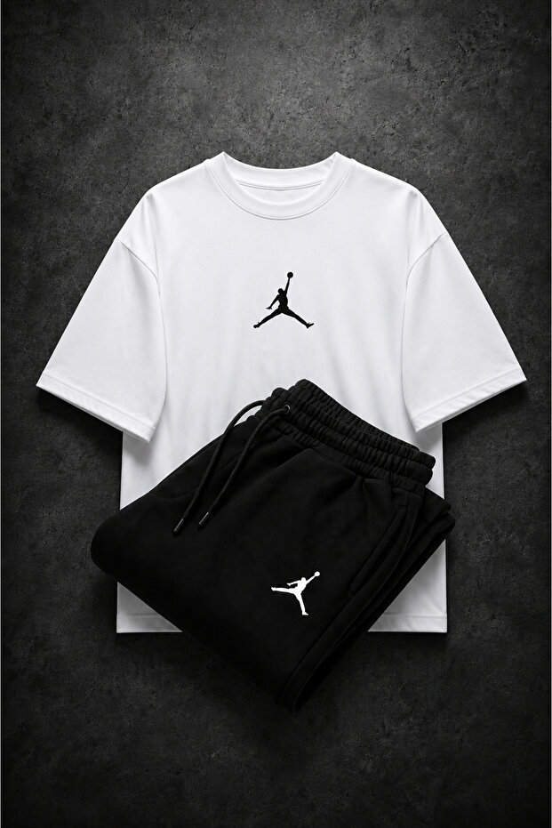 Basketball Player Printed (T-Shirt-Shorts) Set
