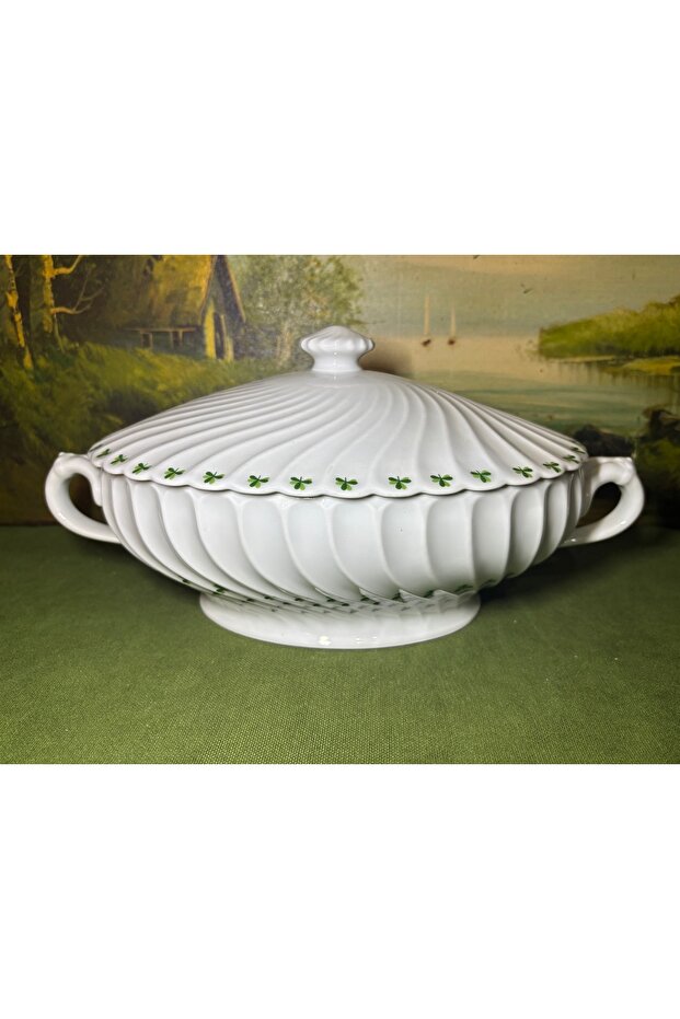 Limoges Haviland Soup Tureen - 31.5 cm 17.5 cm 13 cm