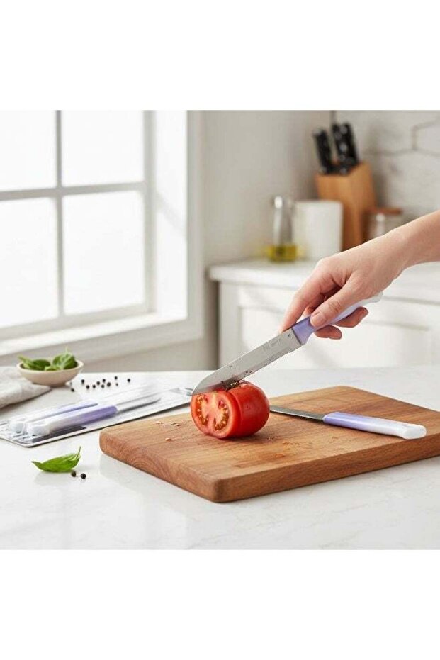 12-Piece Kitchen Knife Set, Stainless Steel, Ultra Sharp, Blue