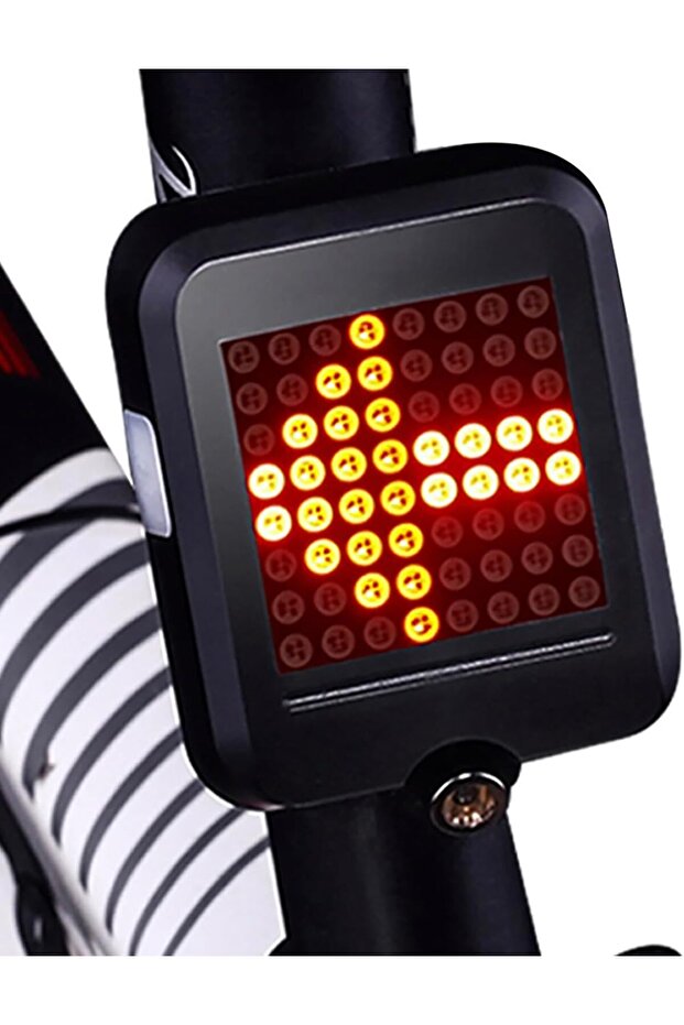 bicycle taillight with direction sensor