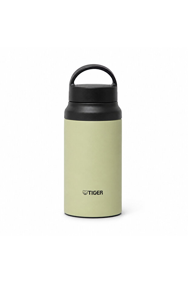 MCZ-S040YZ 400ml Stainless Steel Vacuum Insulated Water Bottle, Leak-Proof Hot & Cold Thermos Flask with Handle, Lime
