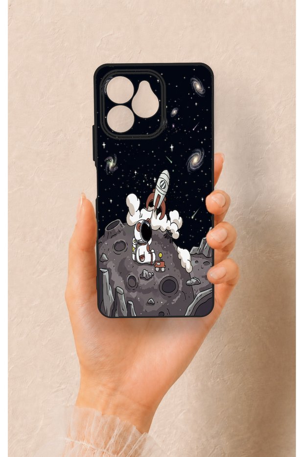 Omix X6 Compatible Space Astronaut Patterned Silicone Case