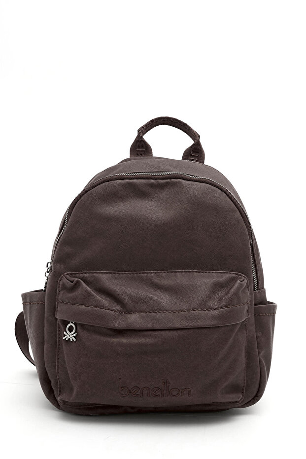 Benetton Women's Backpack Brown Bnt1887