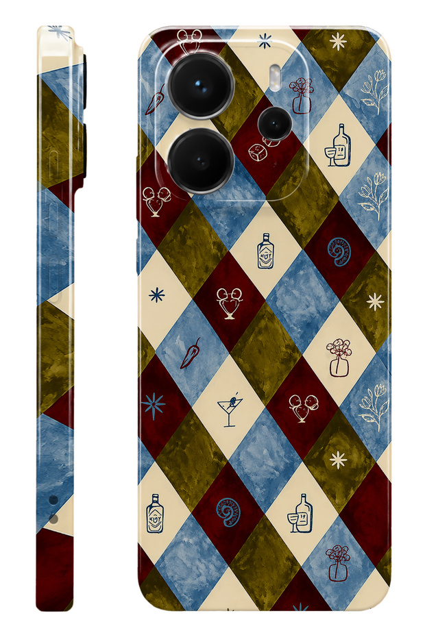 Xiaomi Redmi Note 14 Circo Picnic Protect Slim Glossy Full Print Camera Protected Phone Case