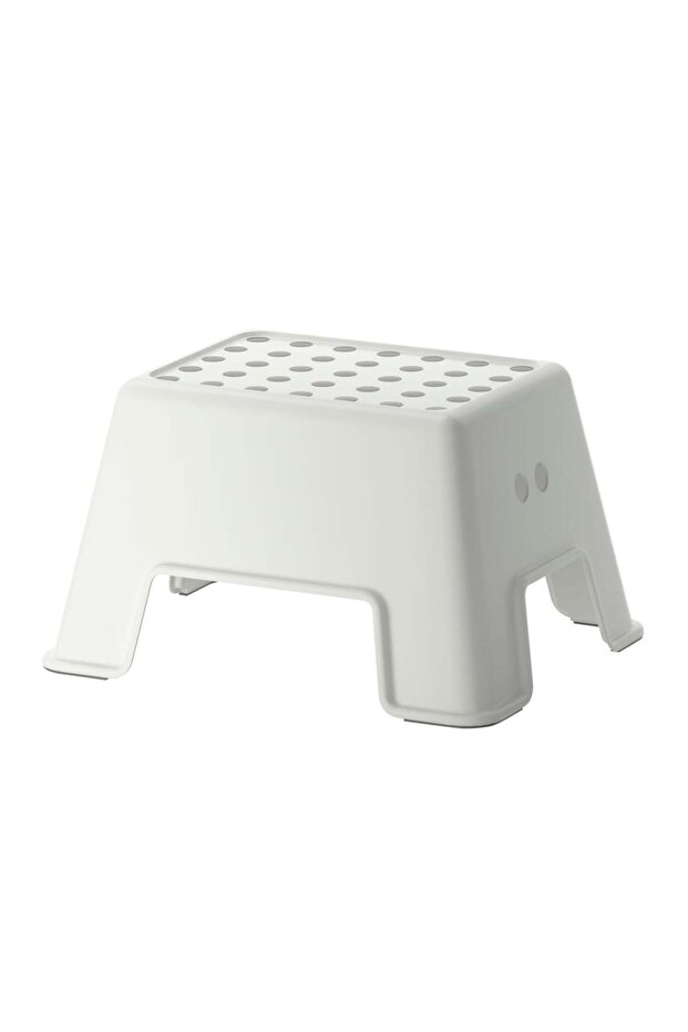 Step stool, white