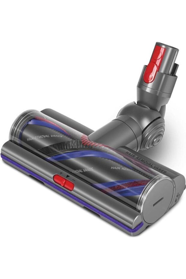 Compatible with Dyson V11, V15, V10, V8 and V7; anti-tangle brush head; adjustable suction for hard floors and carpets; replacement brush head.