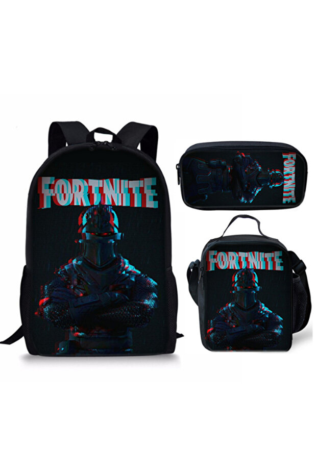 3-In-1 Series Backpack School Backpack Black