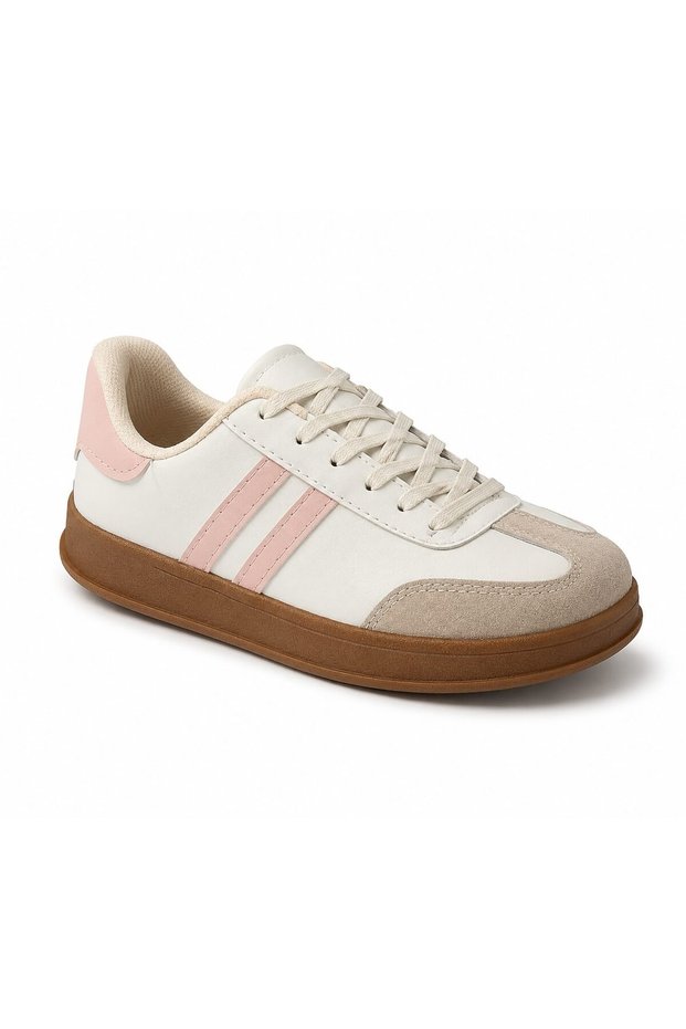 Women's Casual Sneaker Retro Lace-Up Comfortable Sole Sports Shoes