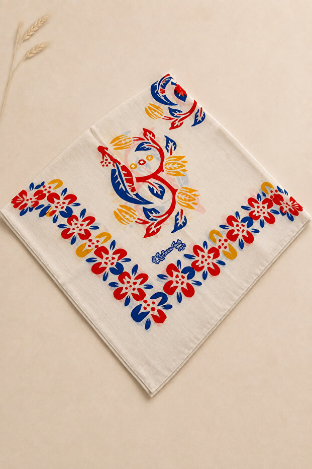 غطاء يوروك بنمط محلي 100x100 سم