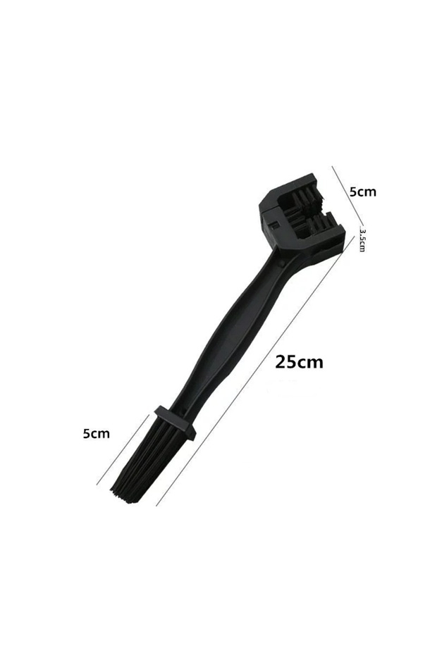 Black Motorcycle Chain Brush Cleaner Plastic Bicycle/Moto Brush Clean Chain Cleaner Outdoor Scrubber