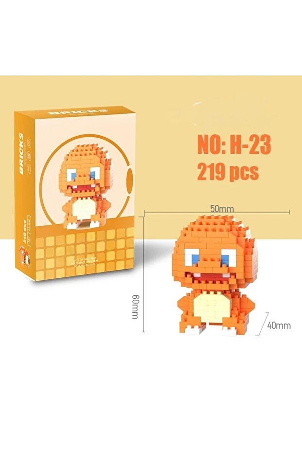Charmander Bricks Block Building Figure