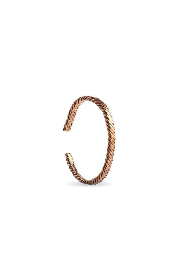Copper bracelet tight knit (adjustable)