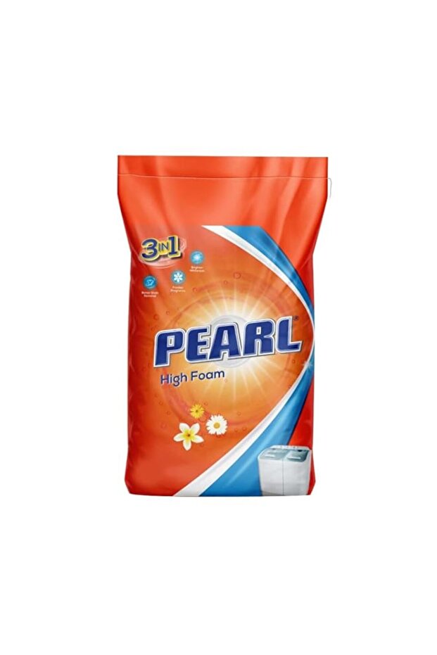 Pearl Original High Foam Laundry Detergent Powder Promo Pack for Semi Automatic Machines 9 kg