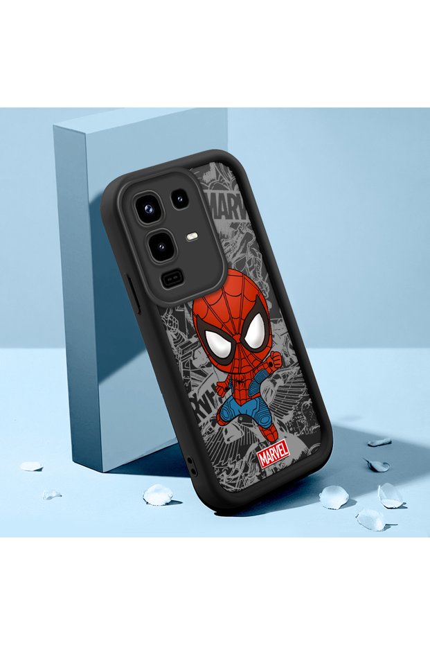 For Infinix Note 50 4g Compatible Black Spiderman Case Camera Protective Couple Case Silicone Phone Cover