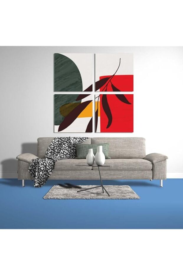 BPA® Windy Little Bit, Canvas wall art, Multicolour, Canvas, 4 Pieces, 30 x 30