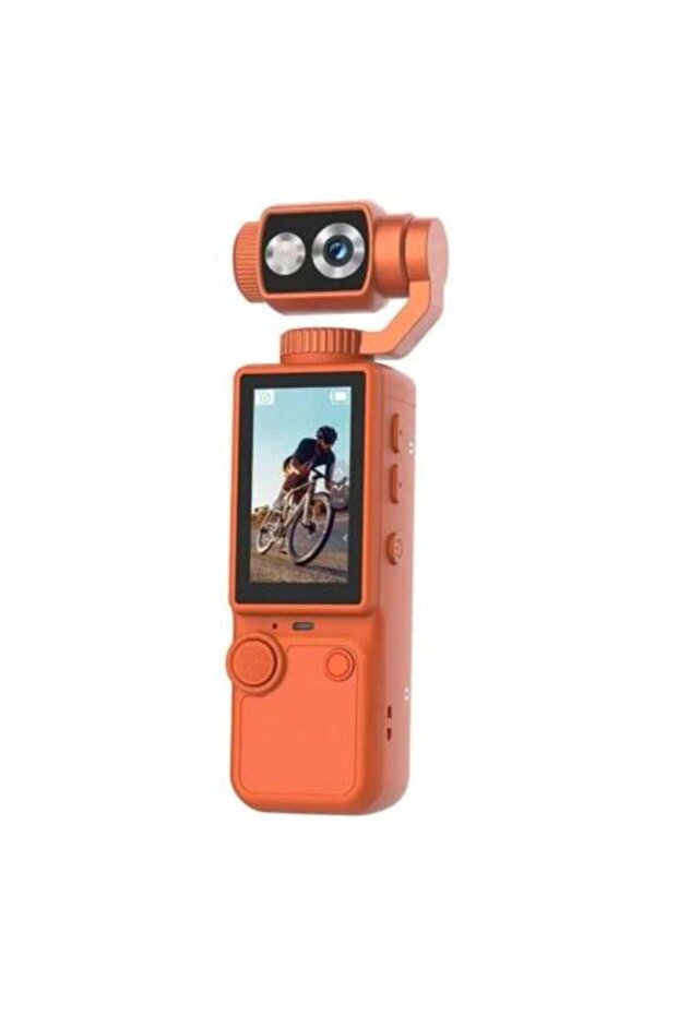 Pocket 4 4K Ultra HD Camera – 180° Adjustable Gimbal, 2-Inch IPS Display, 3000mAh Battery, Vl