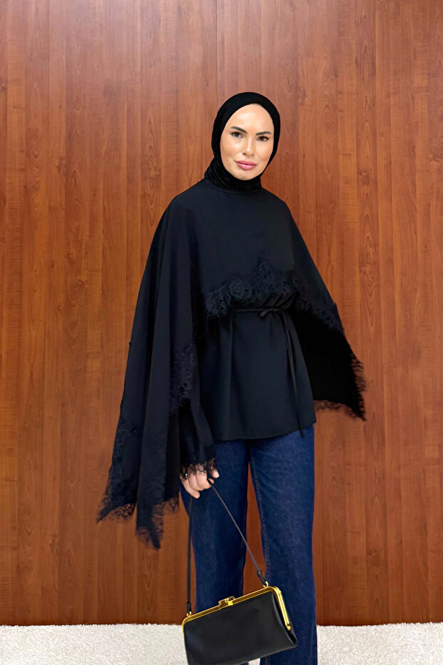 Lace Cape Tunic 32-2886