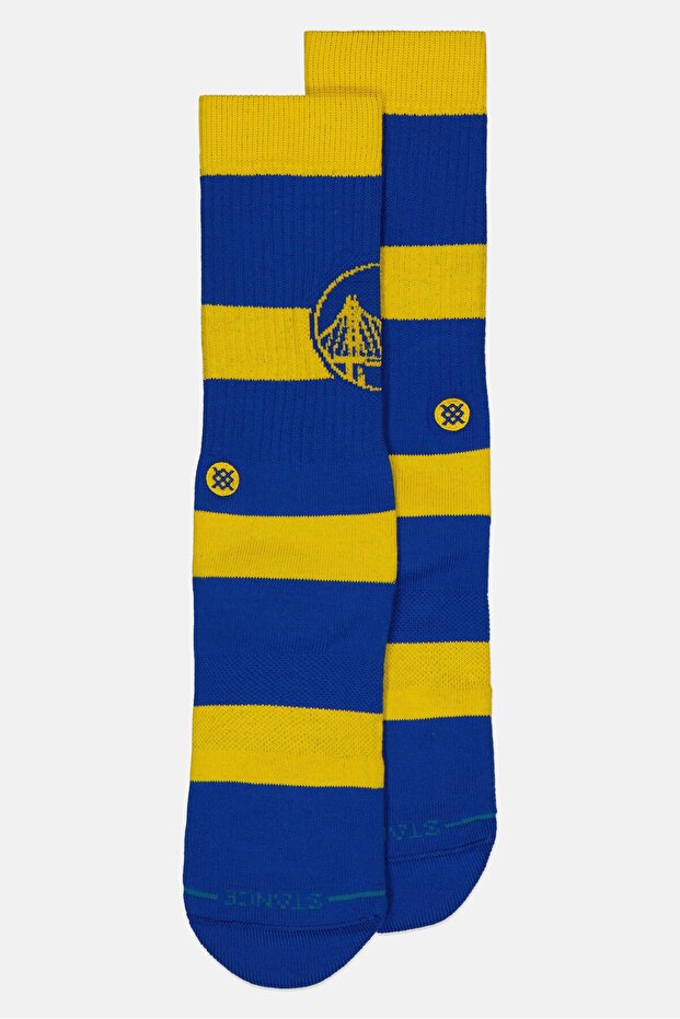 x NBA Men Stripe Crew Sock, Multicolor