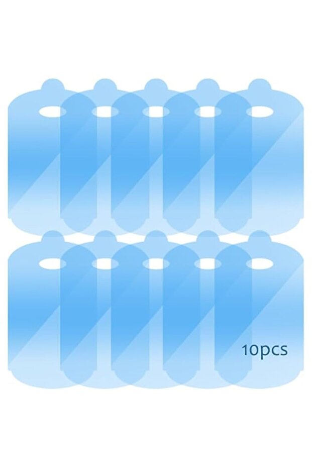 Necomi 10 PCS Refills Glue Cards for Flying Insect Trap, Replacement Sticky Cards, Catchy Bug Catcher Refills,Sticky Card Refill Replacement Glue Cards for Plug-in Fly Insect Trap