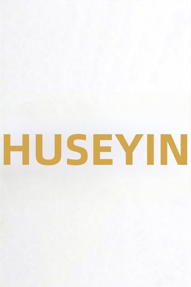 Name Balloon Hüseyin Written on Foil Balloon