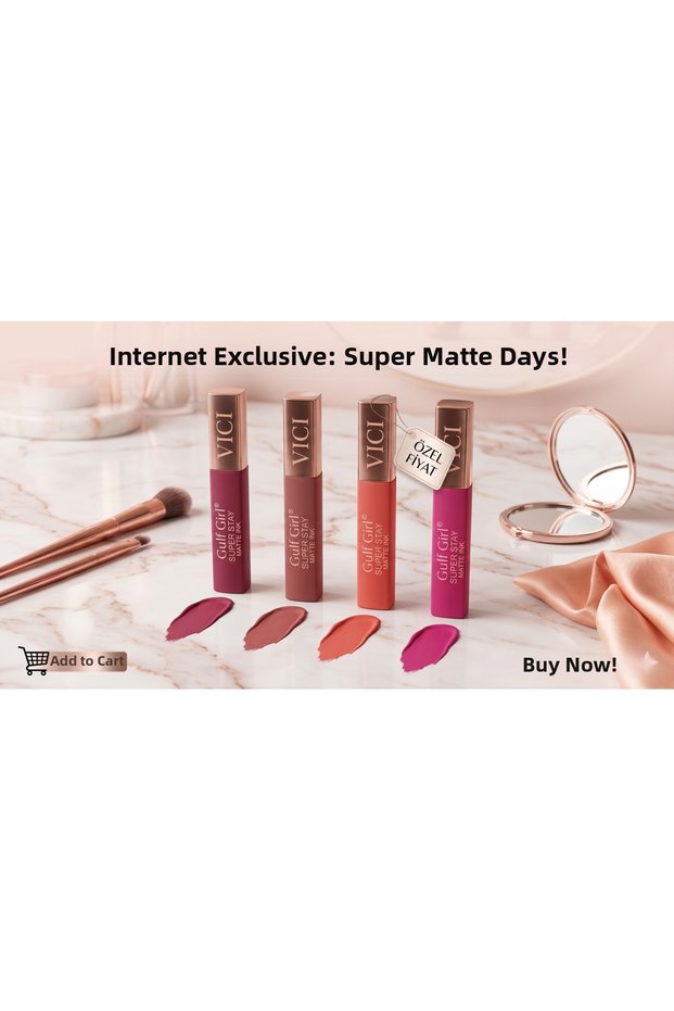 Vici Gulf Girl Super Stay Intense Color Permanent Liquid Matte Lipstick