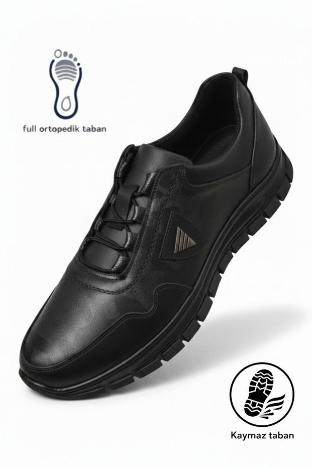 5603 Orthopedic Sole Men's Casual Shoes - Non-Slip Sole Genuine Leather Men's Daily Sports Shoes