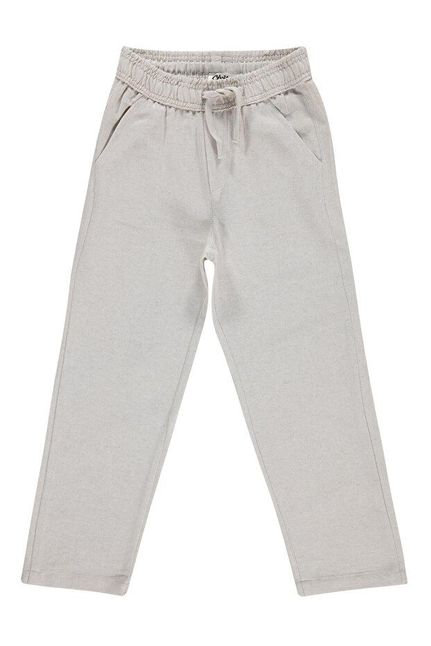 Chino Pants for 6-9 Years Old - Beige