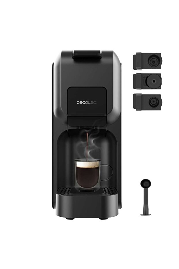 Freestyle Compact Black Espresso Makinesi Kompakt Güçlü 20 Bar - 1
